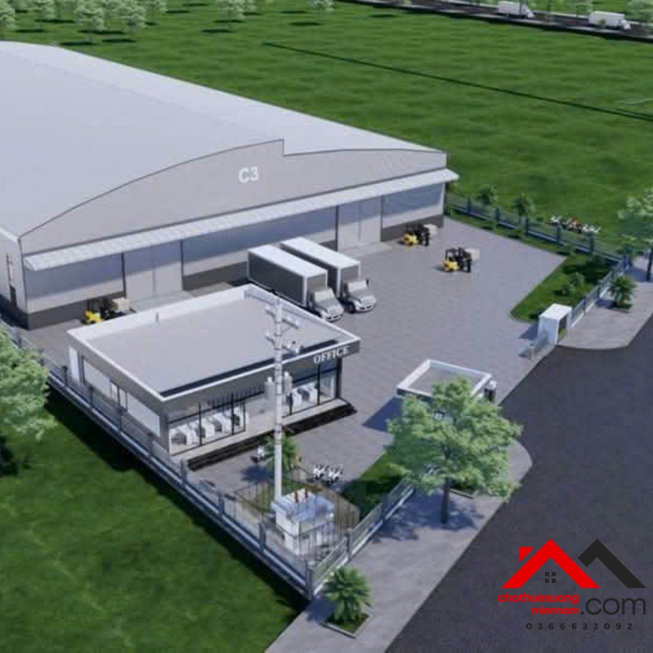 Cho thuê xưởng 6.000m² tiêu chuẩn Châu Âu – KCN Bàu Bàng – Giá 4.5 USD/m²/tháng. Liên hệ: - Ảnh 1